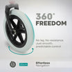 Lightweight Basic Aluminum Wheelchair for Daily Use Felix