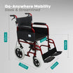 Lightweight Basic Aluminum Wheelchair for Daily Use Felix
