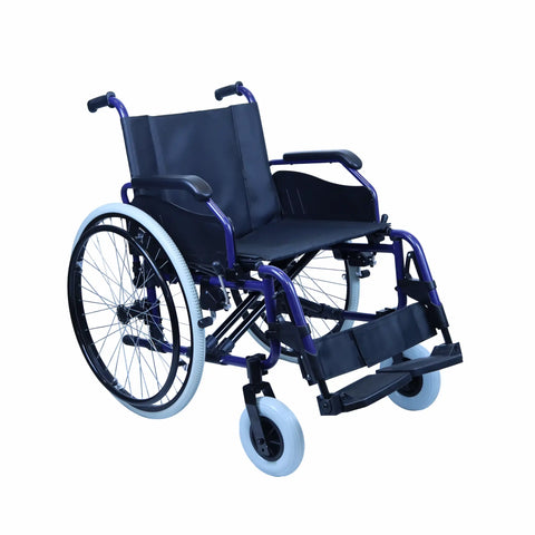 Lightweight Foldable Aluminum Wheelchair with Hand Brakes Arrex Harvey