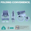 Lightweight Foldable Aluminum Wheelchair with Hand Brakes Arrex Joel