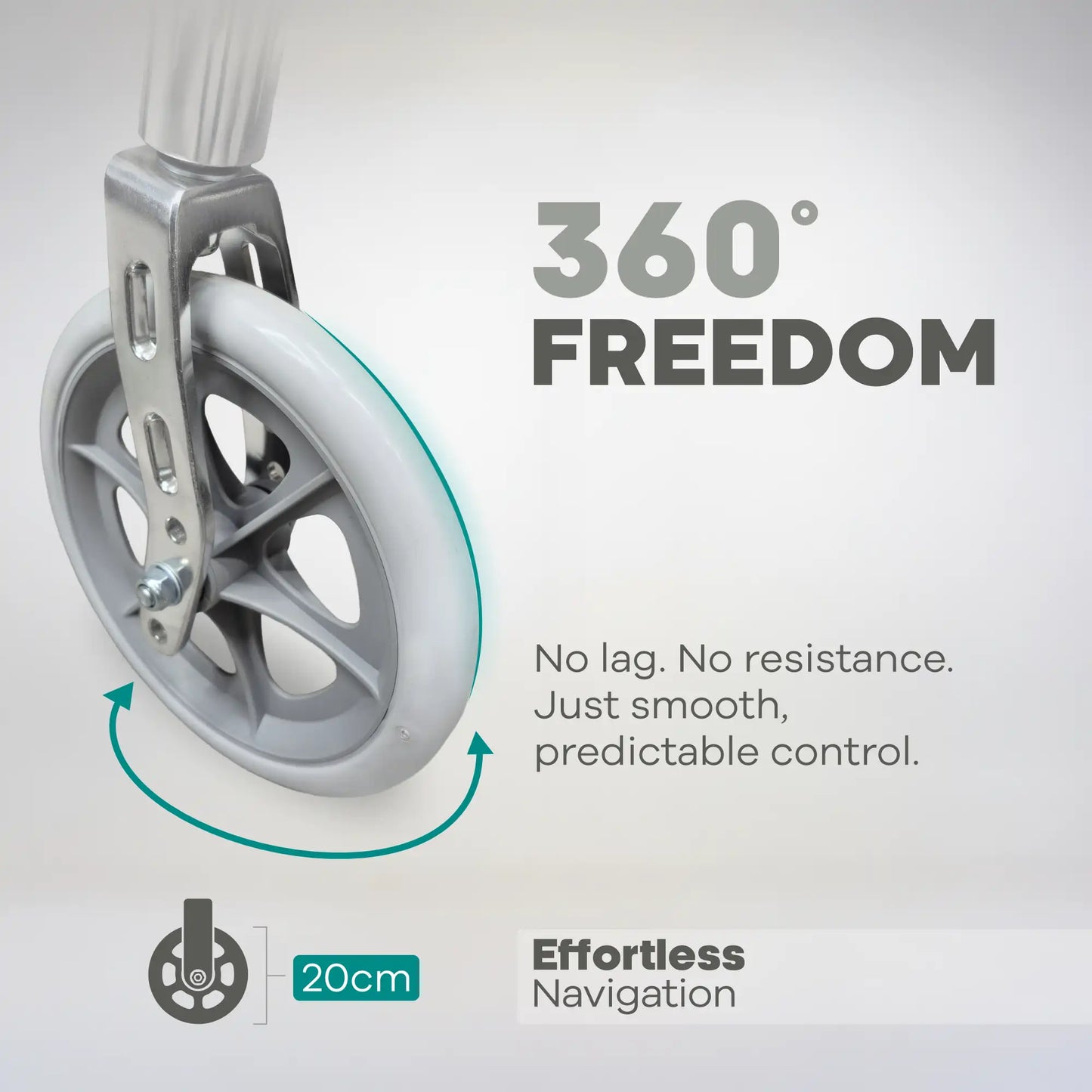 Lightweight Foldable Aluminum Wheelchair with Hand Brakes Arrex Joel