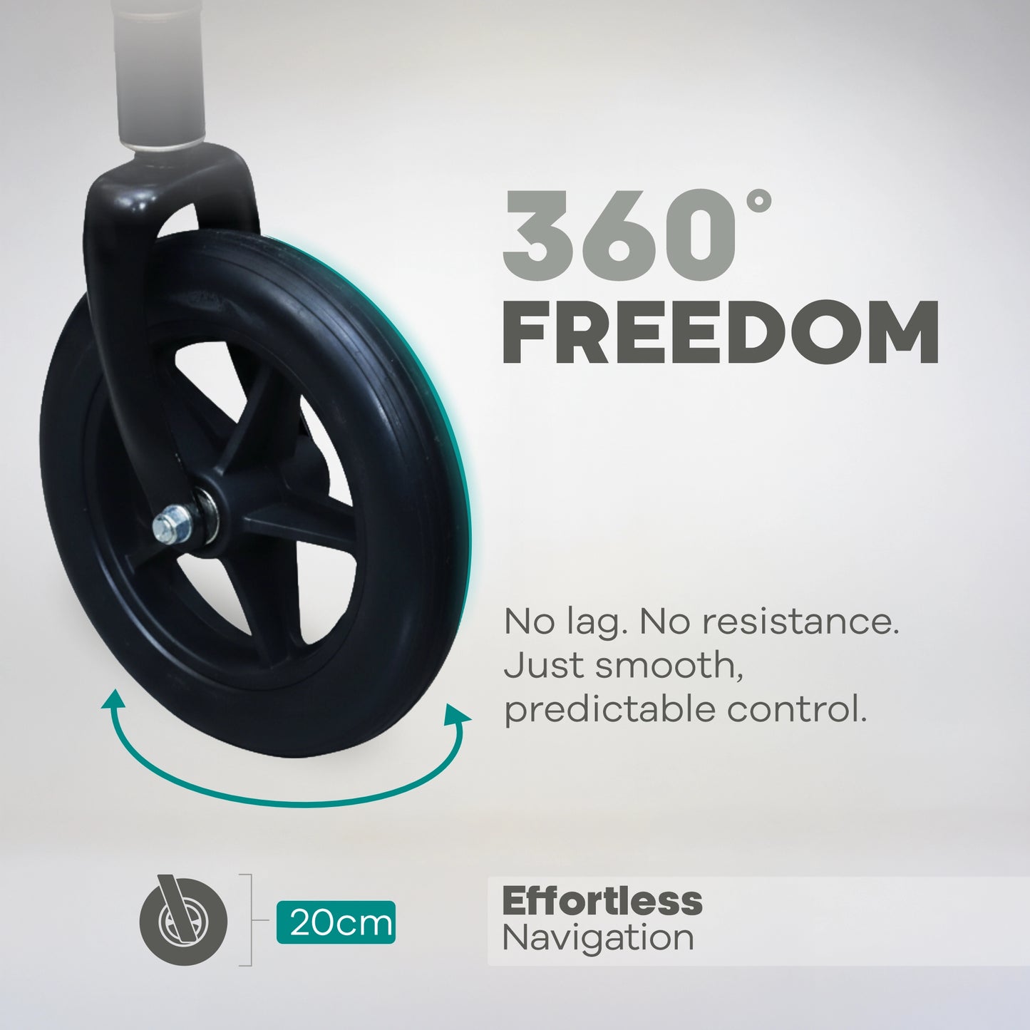 Self Propelled Manual Wheelchair with Comfortable Seating & Safety Arrex Jolly