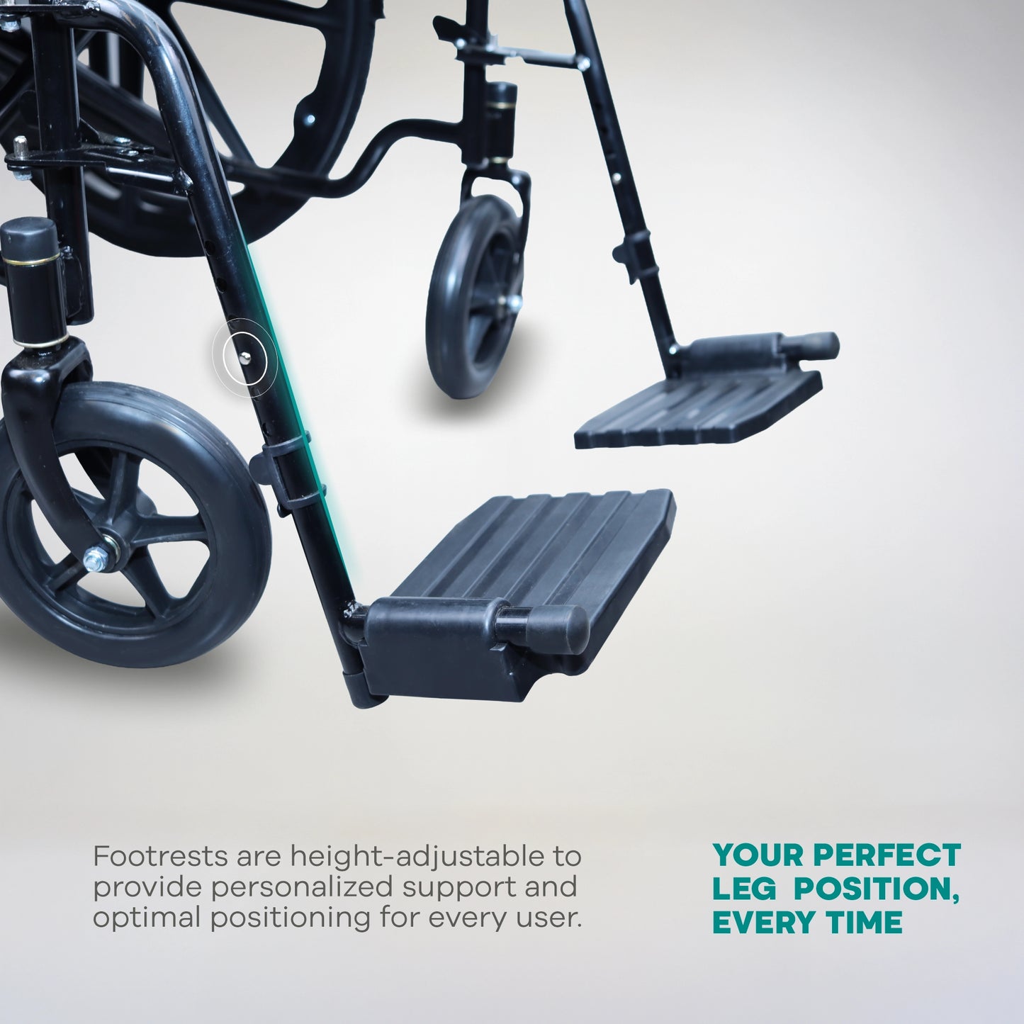 Self Propelled Manual Wheelchair with Comfortable Seating & Safety Arrex Jolly