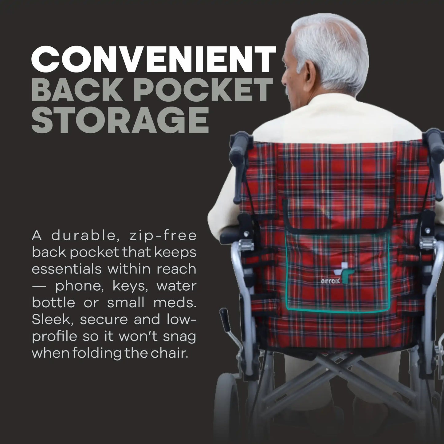 Lightweight Premium Aluminium Wheelchair for Comfort Arrex Konard