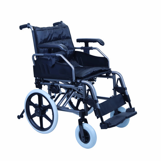 Premium Aluminium Wheelchair with Heavy Duty Brakes Lanzo