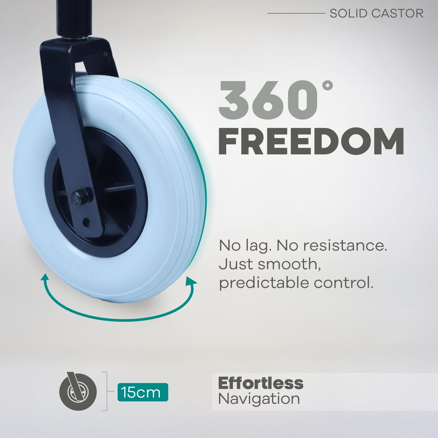 Premium Aluminium Wheelchair with Heavy Duty Brakes Lanzo