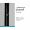 Arrex Litt Lightweight Attendant Wheelchair with Cushioned Seat