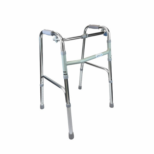 Lightweight Adjustable Folding Walker with Zig-Zag Mode Arrex M60