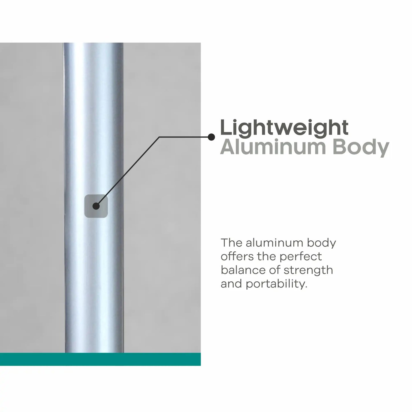 Adjustable Foldable Kids Walker with Lightweight Aluminum Frame Arrex MC50