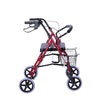 ARREX MR10 ROLLATOR - BRAKES WITH LOCK, MAG WHEELS, BACK SUPPORT, CUSHION SEAT