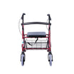 ARREX MR10 ROLLATOR - BRAKES WITH LOCK, MAG WHEELS, BACK SUPPORT, CUSHION SEAT