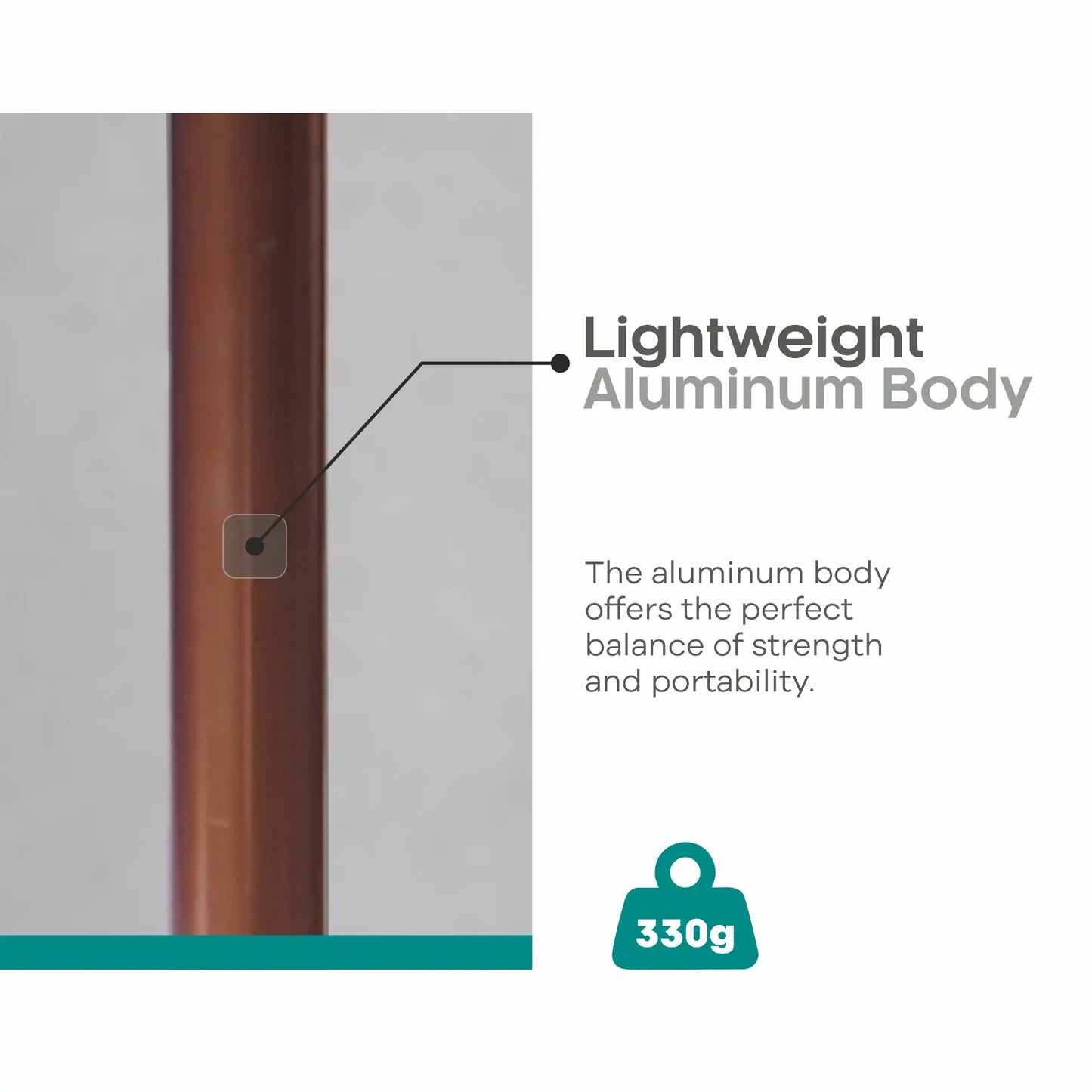 Anti-Skid Walking Stick with Ergonomic Palm Support ARREX MS10