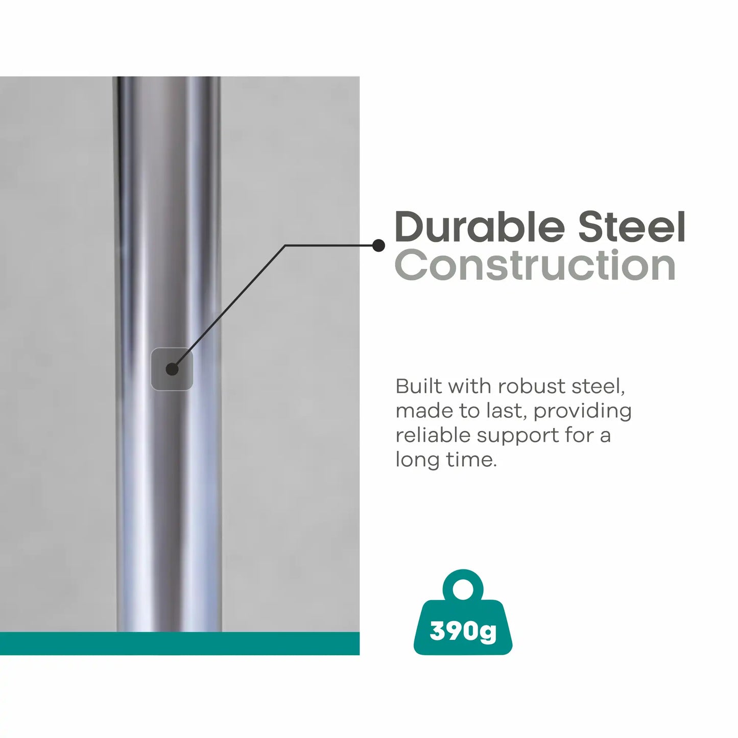 Adjustable Height Walking Stick Anti Skid Arrex MS20