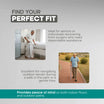 Adjustable Height Walking Stick - Anti Skid - ARREX MS20