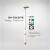 Adjustable Height Walking Stick - ARREX MS30