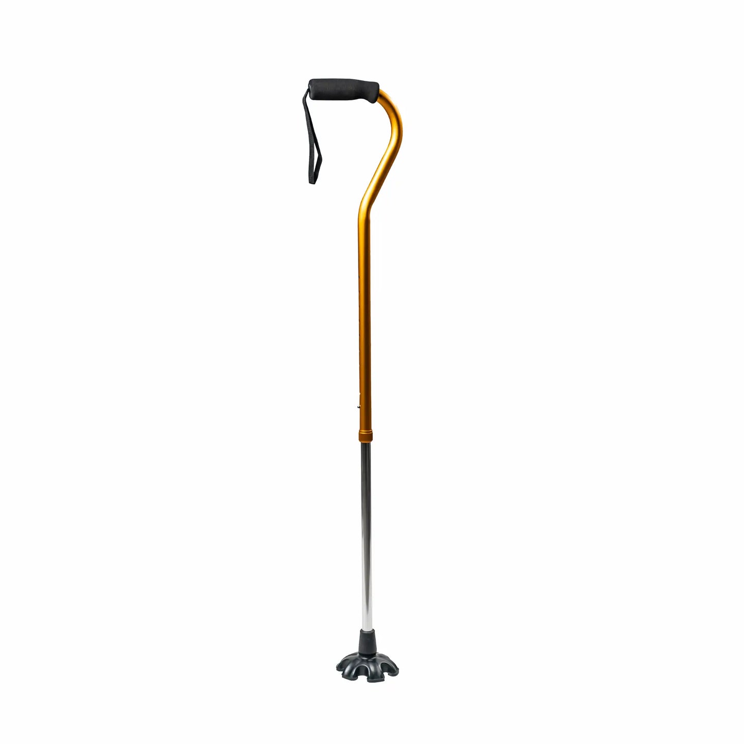 Quadripod Adjustable Height Walking Stick - Anti Skid - ARREX MS310