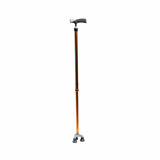 Tripod/3 Leg Adjustable Height Walking Stick - Anti Skid - ARREX MS340