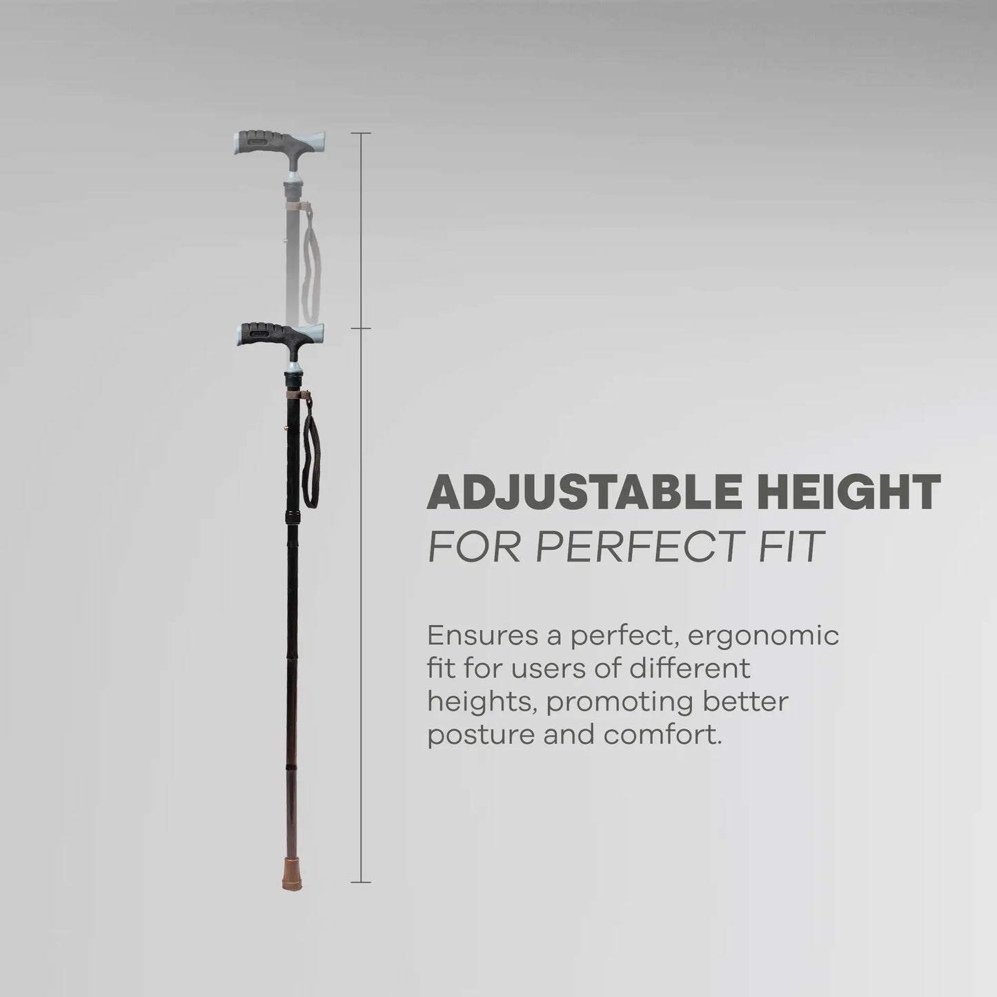 Folding Walking Stick - ARREX MS70