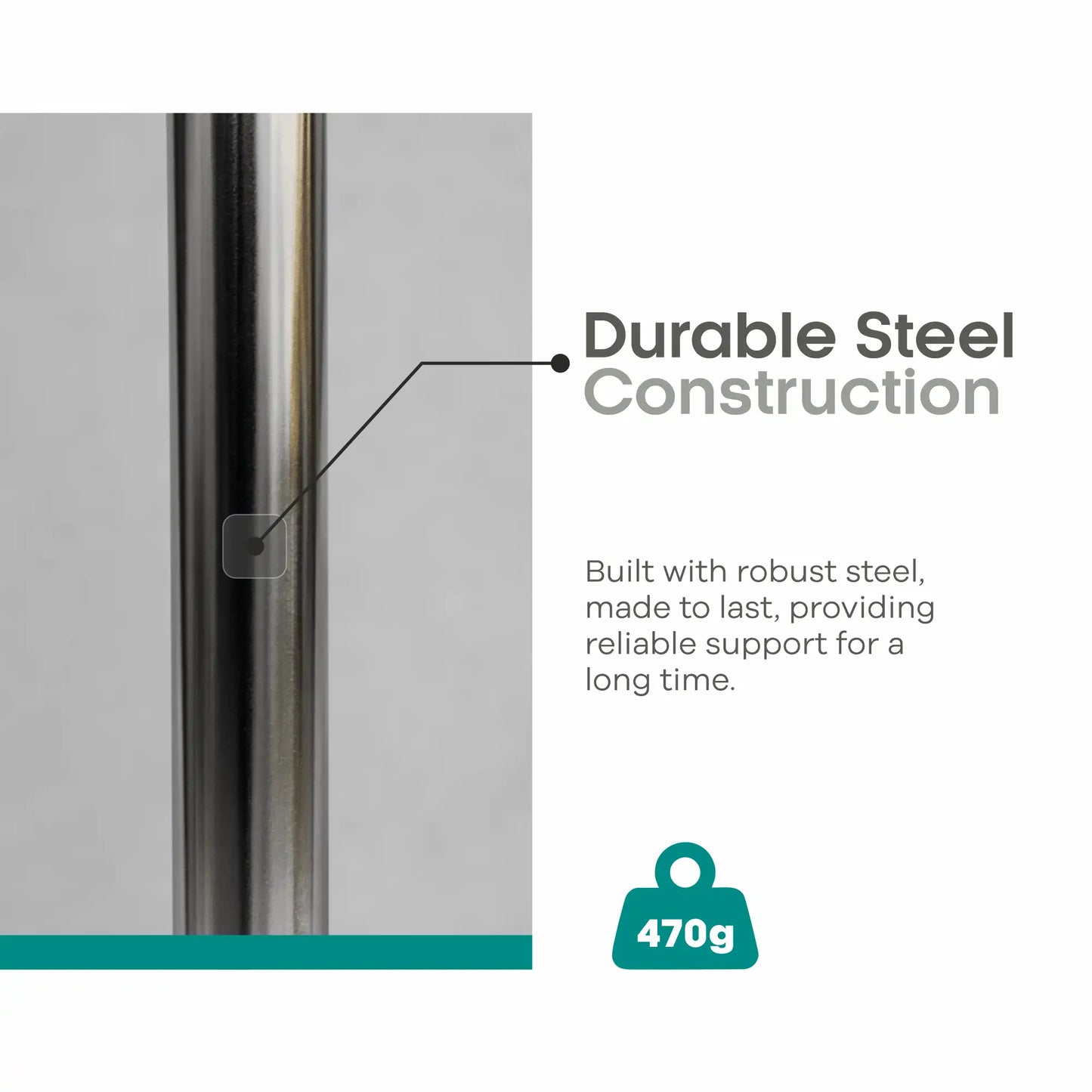 STEEL WALKING STICK - ARREX MS90