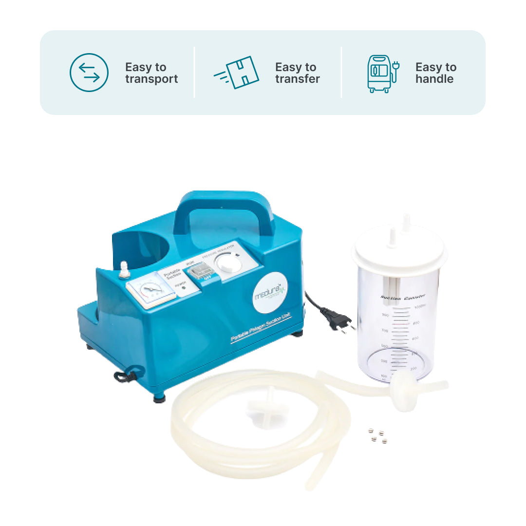 MEDURA MEDSU PORTABLE SUCTION MACHINE