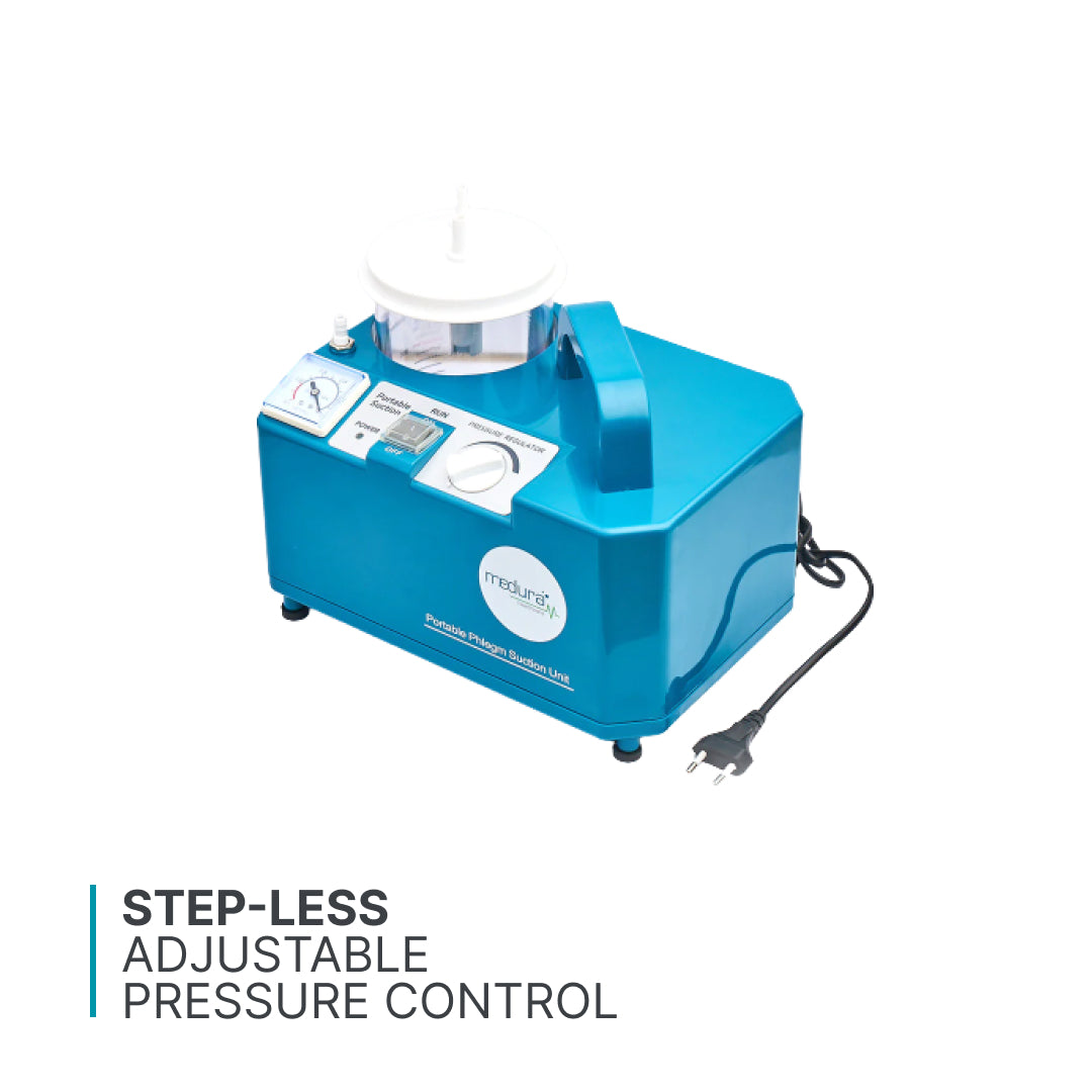 MEDURA MEDSU PORTABLE SUCTION MACHINE