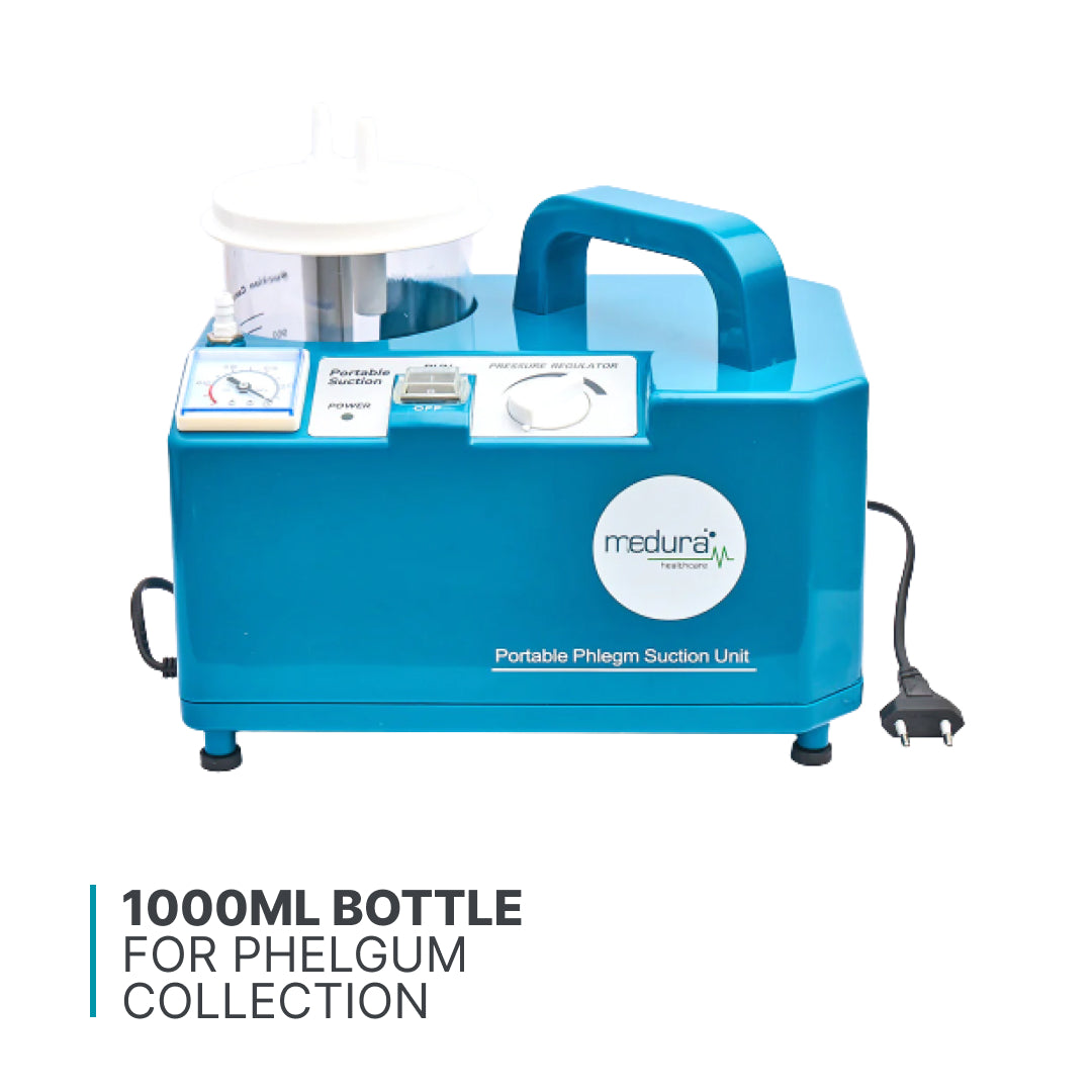 MEDURA MEDSU PORTABLE SUCTION MACHINE