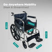 Foldable Manual Wheelchair with Safety Brakes Arrex Molly