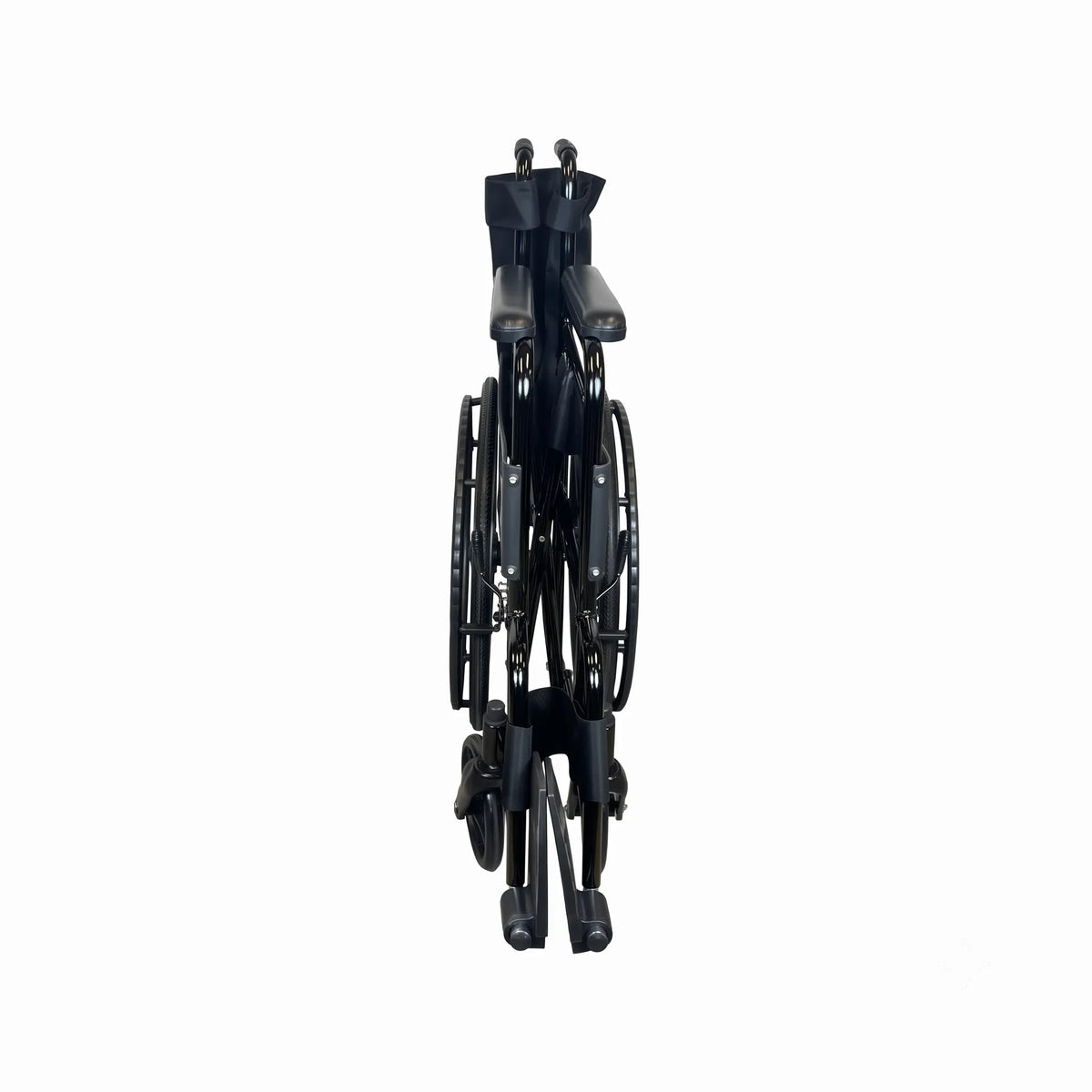 Foldable Commode Wheelchair with Safety Brakes Arrex Morso Pro