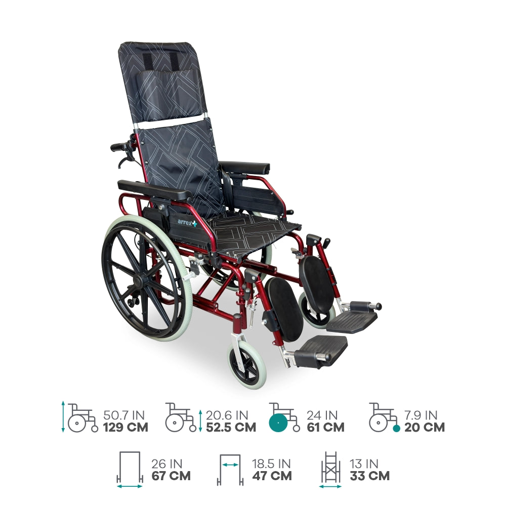 RECLINING WHEELCHAIR ARREX PEARCE