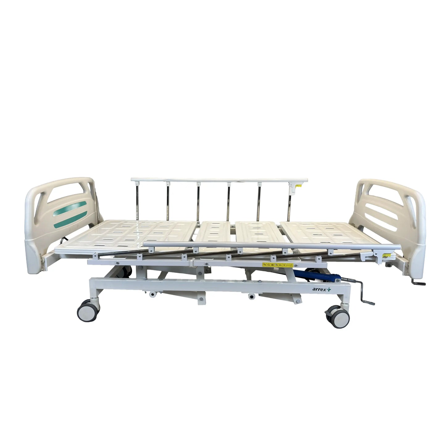 Arrex Pento 5 Function Manual Hospital Bed | Adjustable Patient Care Bed for Hospitals & Home Use