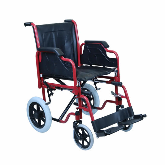 Premium Chromed Steel Wheelchair with Detachable Armrests Arrex Perla