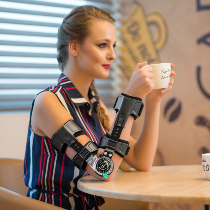 Adjustable ROM Elbow Brace with Flexion Control TYNOR E-46