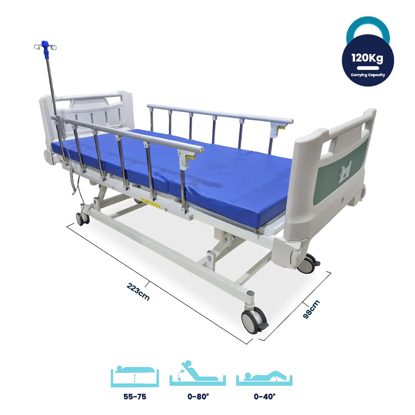 Ryerson Pro 3 Function Electric Hospital Bed