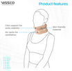 VISSCO CERVICAL COLLAR REGULAR WITH CHIN SUPPORT (P.C.NO. 0301A)