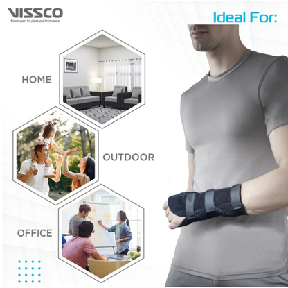 VISSCO ELASTIC WRIST SPLINT- UNIVERSAL PC. NO 0642