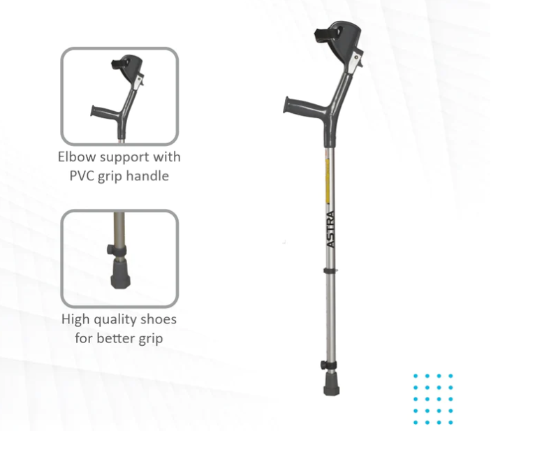 VISSCO Astra Max Elbow Crutch PC NO. 0904/AA