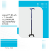 VISSCO Avanti Plus T shape Stick Quadripod Stick PC NO.2909