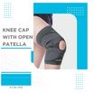 VISSCO KNEE CAP WITH OPEN PATELLA - P.C.NO. 0714