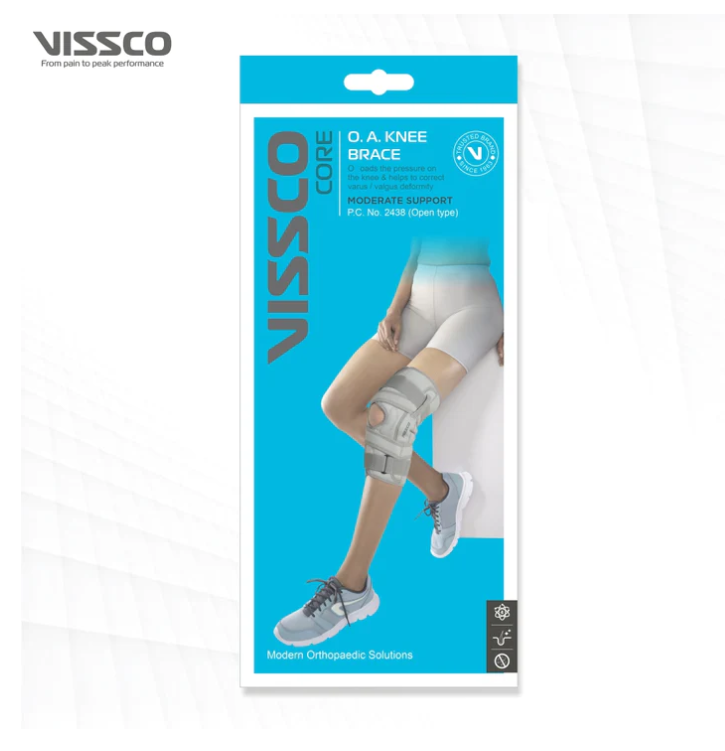 bombay surgical vissco oa knee brace open type