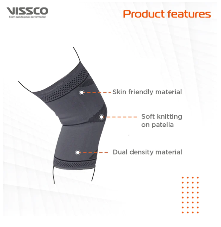 VISSCO 2D KNEE CAP - P.C.NO. 2703