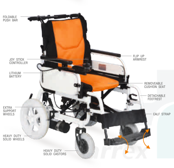 ARREX SPECTER ELECTRIC - POWER WHEELCHAIR