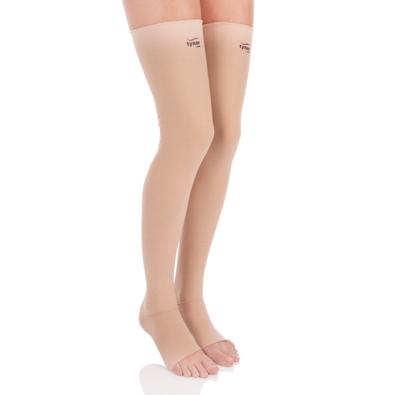 Tynor I-70 Medical compression stockings thigh high class 2 (pair)