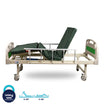 ARREX UNO PRO MANUAL HOSPITAL BED - Adjustable Levers, Pedal Brakes, Rolling Wheels