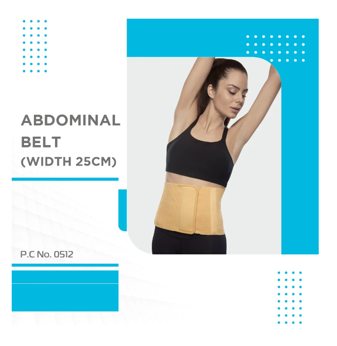 Vissco 0512 Abdominal Belt Firm Post-Surgery Support