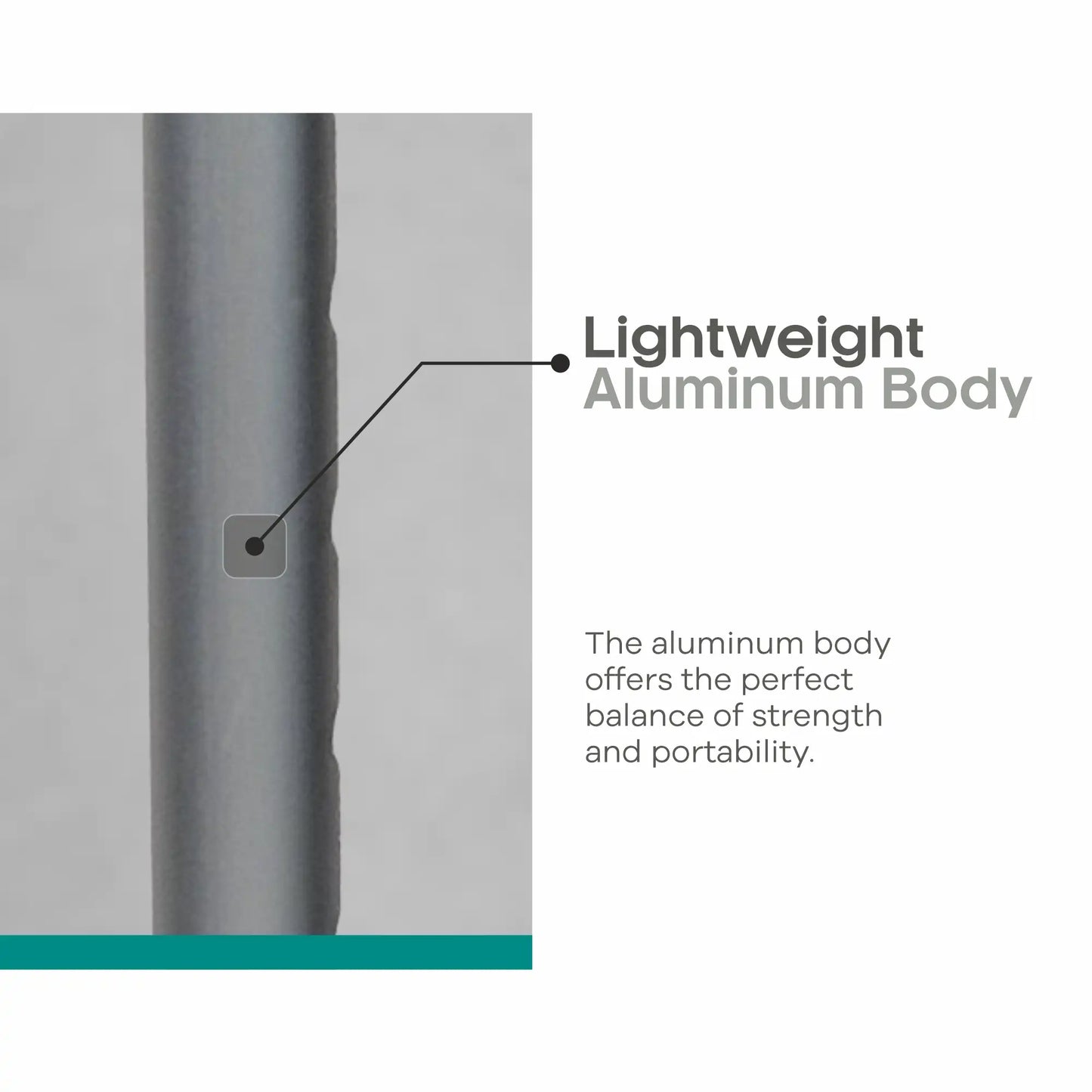 Quadripod /4 Leg Adjustable Height Walking Stick - Anti Skid - ARREX MS300 AL