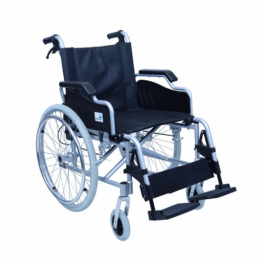 Zane Lightweight Foldable Aluminum Wheelchair with Hand Brakes Arrex Zane