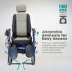Electric Reclining Power Wheelchair Arrex Zula