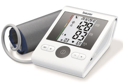 BEURER UPPER ARM BLOOD PRESSURE MONITOR WITH ADAPTOR - BM 28