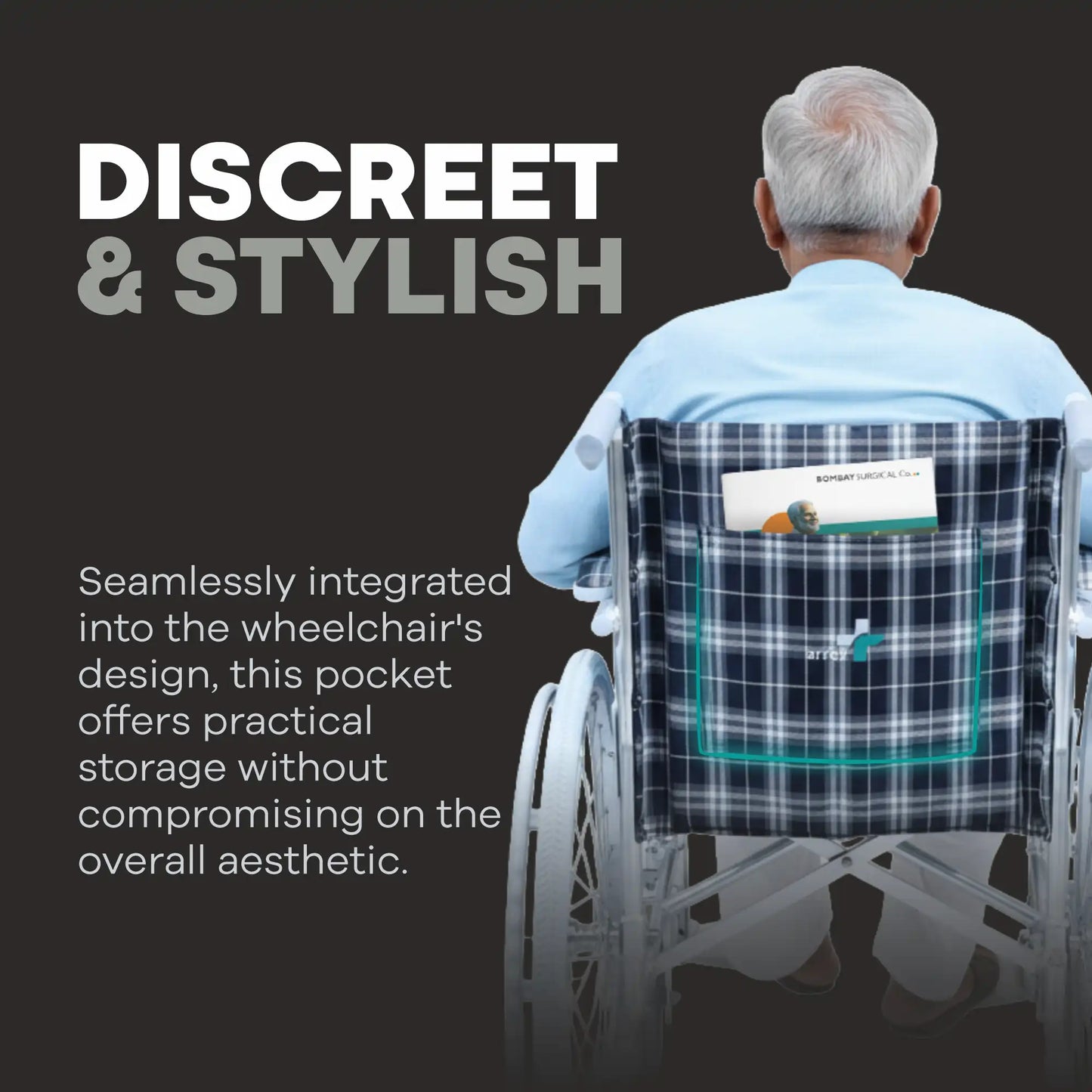 Lightweight Foldable Aluminum Wheelchair with Hand Brakes Arrex Joel