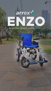 Enzo Automatic Foldable Electric Wheelchair for Adults